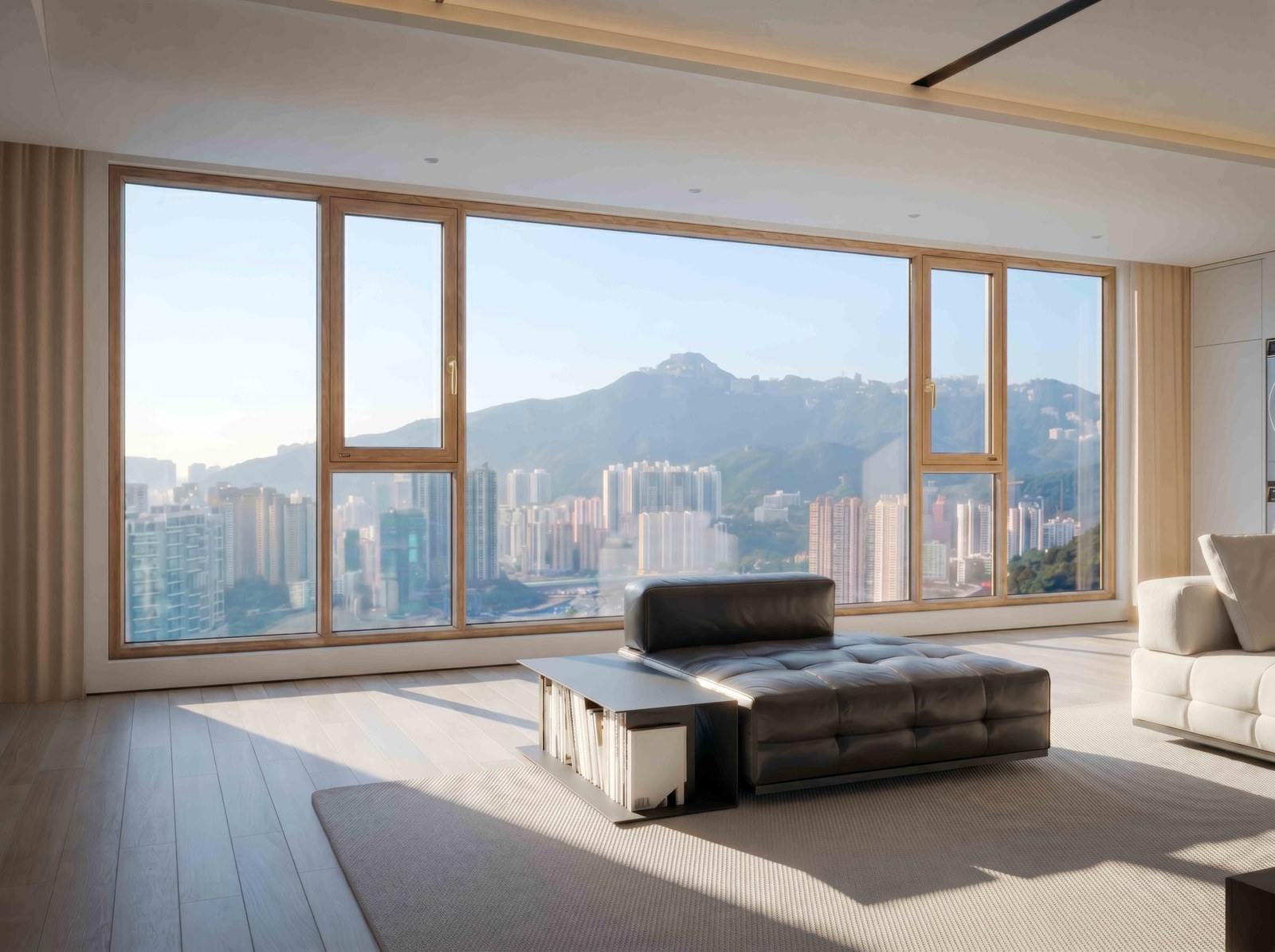 极景Neo全屋UPVC窗客厅场景
